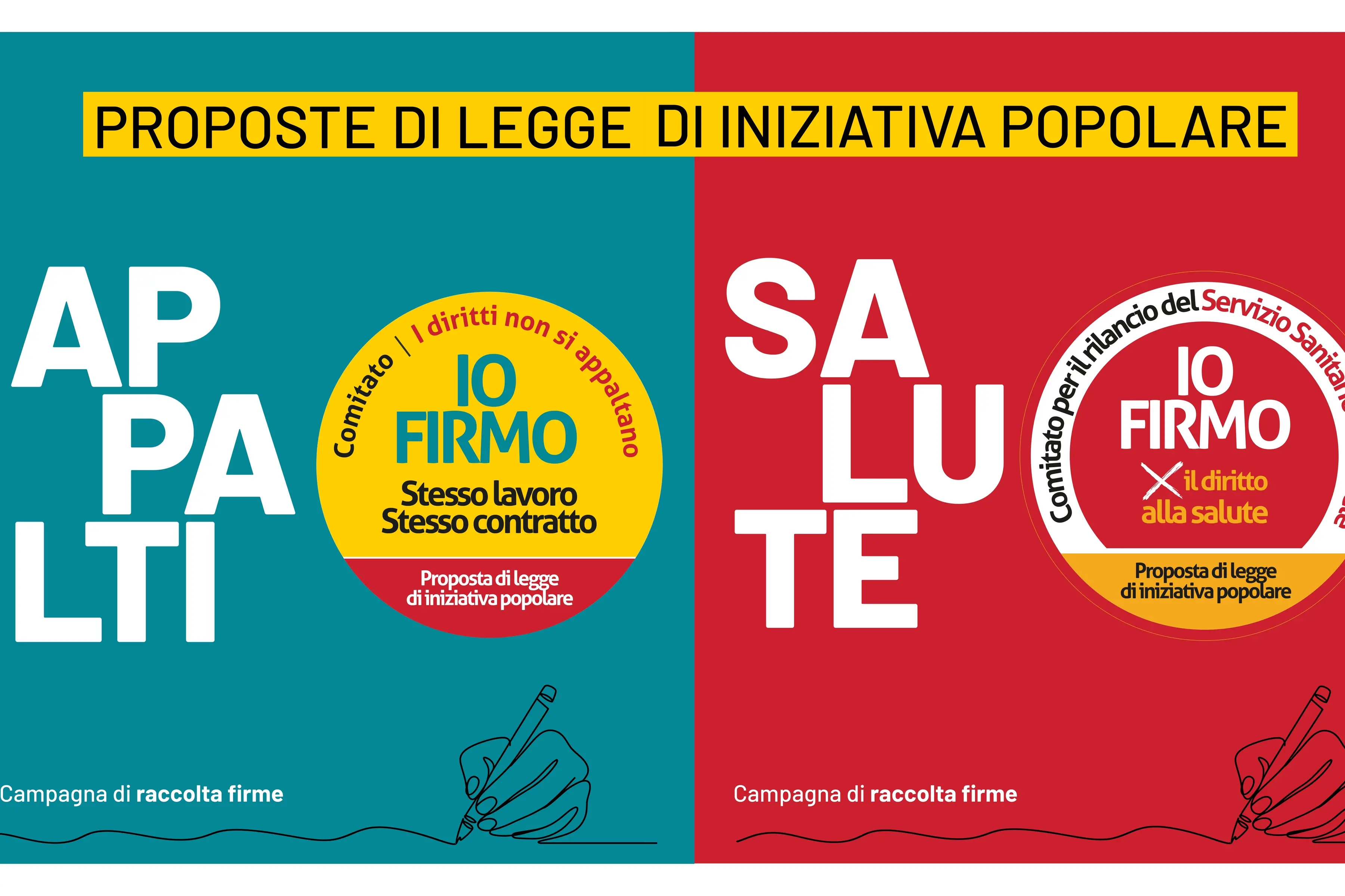 Mai Più Amianto APS aderisce alla raccolta firme della CGIL per la sanità pubblica e il contrasto ai contratti pirata