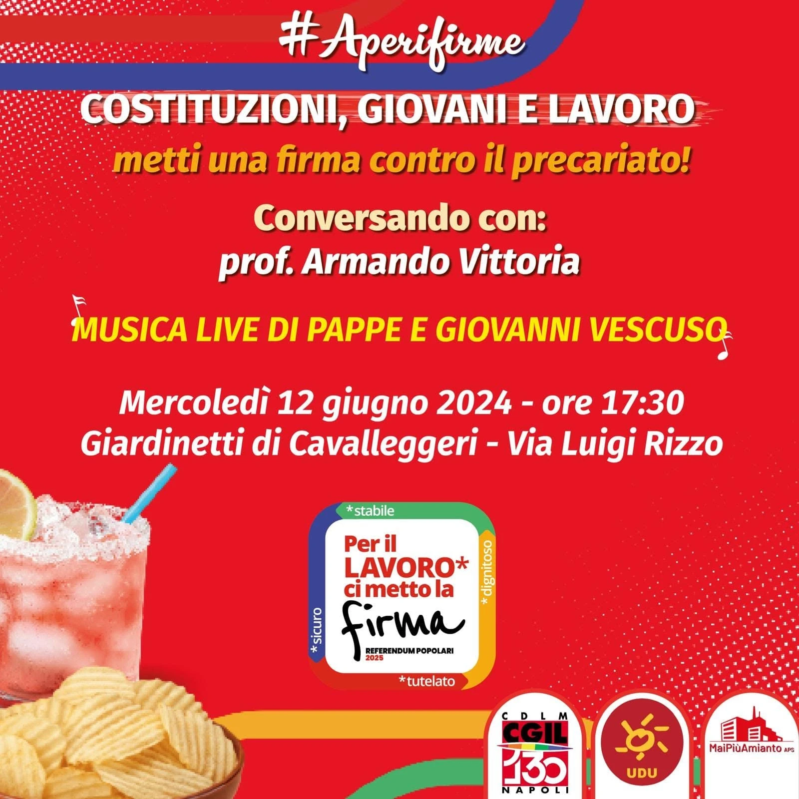 Aperifirme: Giovani, Lavoro, Costituzione